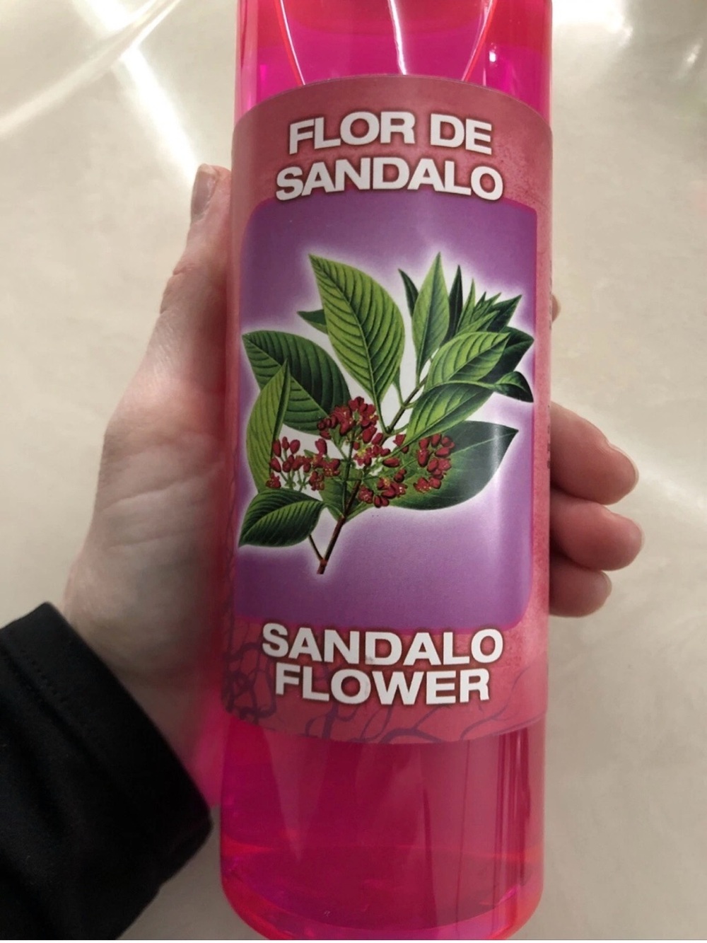 Spiritual water sandalo flower 16oz